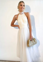 Load image into Gallery viewer, Saige and Paige Beige Tulle Midi
