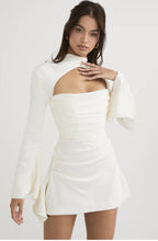 Load image into Gallery viewer, RENTAL - House of CB Toira Ivory Satin Dress- Size S
